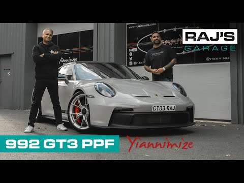 Porsche 992 GT3 PPF at Yiannimize | Raj's Garage EP39