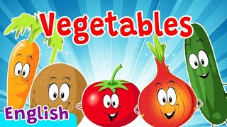 Vegetable Song for Toddlers | Learn Vegetable Names | Veggie Song for Kids🥕🥦