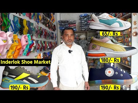 Cheapest Slippers Wholesale Market In Delhi Footwear Market Inderlok Delhi Footwear Wholesale Market