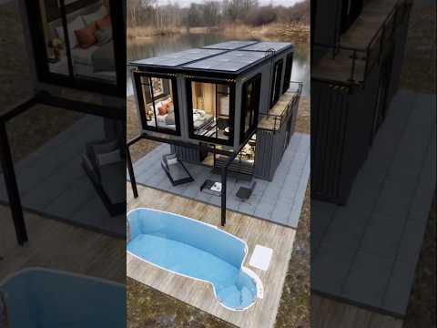 Modern Shipping container house design