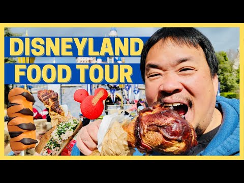 Disneyland Food Tour First Time in Disneyland