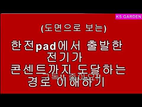 034. 한전pad에서 콘센트까지 경로(배관) 이해하기