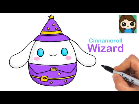 How to Draw Cinnamoroll Wizard 🪄Squishmallows