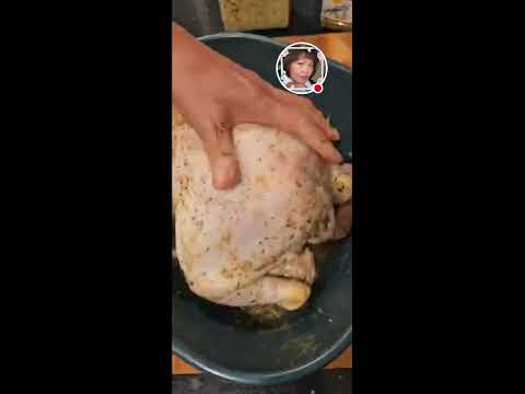 How to bake fresh chicken from start to finish! 🍗🍗 #cooking #foodie #chickenlover