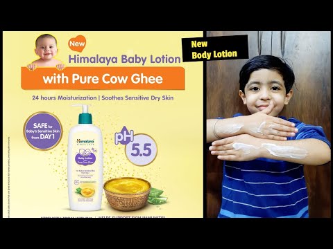 ☃️Himalaya Baby Body Lotion For Winters |Himalaya Cow Ghee Body Lotion Honest Review