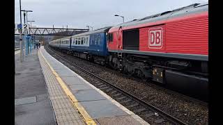 The Cwm and Glo railtour seen at Caerphilly 09/03/24