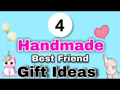 4 Handmade Best Friend Birthday Gift Ideas / Gift Idea For Your Bestie 💕 / Birthday Gift Ideas