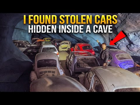 Hundreds Of Stolen Cars Found In Cave | Hidden In The Mountains Abandoned