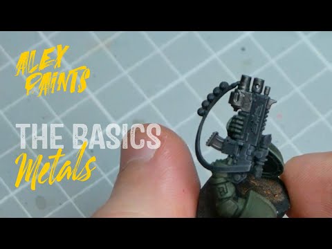 How to Paint Metallics and Metals - The Absolute Basics