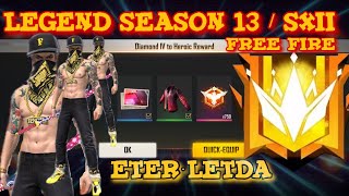 ROAD TO GRAND MASTER 8 JAM NON STOP !!! SEASON 13 FREE FIRE - LETDA HYPER