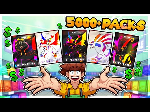 I opened 5000+ packs for the rarest cards