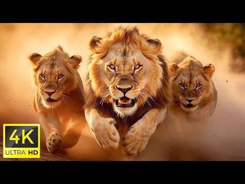 4K African Animal - Tsavo West National Park - Relaxing Music With Video About African Wildlife