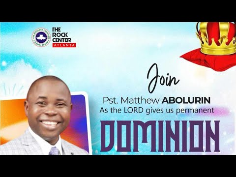 Word Cafe: Protecting Our Dominion by Pst. Matthew ABOLURIN - 05/15/2024