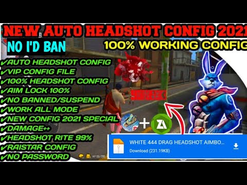 🔥 Auto headshot config file free fire aimbot + aimlock | Headshot config file free fire max