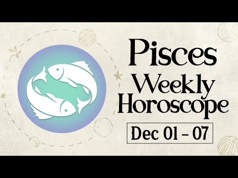 Pisces Weekly Horoscope: December 01 to 07, 2024