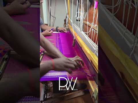 Pure Silk Paithani Sarees Making #pure #silk #paithani #making #art