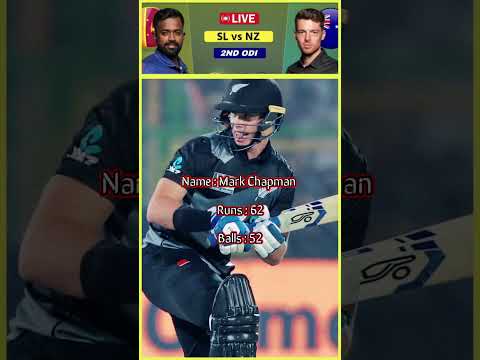 Mark Chapman | 2nd ODI vs srilanka #trendingshorts #viralvideo