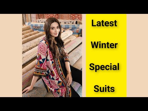 winter special shrugs dresses latest winter suits winter me ye dresses special hen sardi vale suits