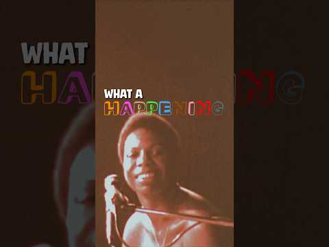 “Oh wow, what a happening…” - #ninasimone #blackmusicmonth