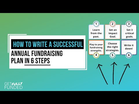 How to Write a Successful Annual Fundraising Plan in 6 Steps