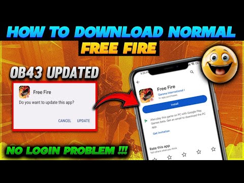 How To Update Normal Free Fire OB43 Patch Update | How To Download Normal Free Fire | VOK Gaming