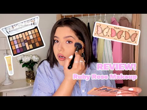 Trying Ruby Rose Makeup for the first time | Review | Yara Souaid