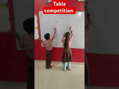 Table competition #shortsvideo #primarypathshala #compositeschooldhimarpura #governmentschool