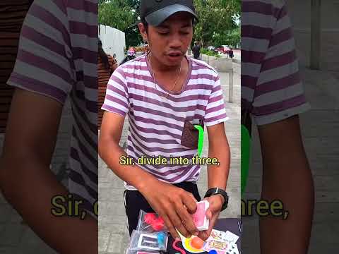 Philippines Greatest Street Magician! 🇵🇭