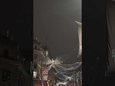 Christmas lights london #christmas #lights #london #india #ytshots @vichethediamonds #