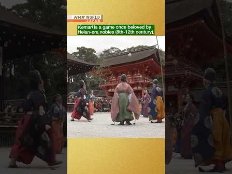 Kemari players kick off New Year in timeless styleーNHK WORLD-JAPAN NEWS #shorts