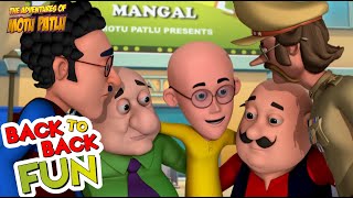 Motu Patlu Ki Dosto Ki Gang | 43 | Back To Back Fun 2025 | S04 | Cartoons For Kids | Motu Patlu