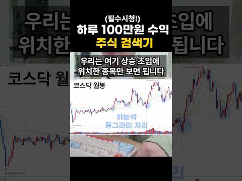 하루 100만원 수익 가능! 검색기 활용법