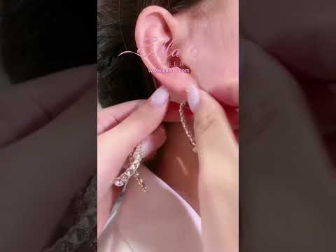 Beautiful Stunning😍 Elegant Earrings  ❤ | Share and like them |#shortsvideo