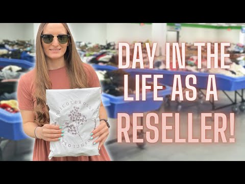 DAY in the LIFE of a PART Time RESELLER!