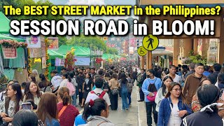 INSANE CROWDS! Baguio, Philippines’ Biggest Street Food & Pasalubong Market at Panagbenga 2025!