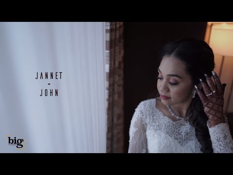 Cinematic christian wedding film - Jannet & John Highlights - Big Photography #Bigweddingstories