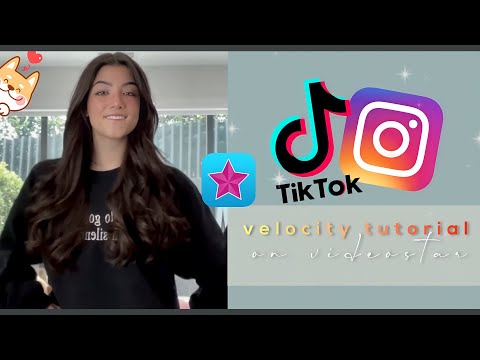 velocity tutorial on videostar for tik tok or instagram edits!