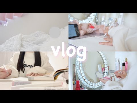 ENG SUB[study vlog] Summer vacation for high school girls 🐬  🎀 🌟