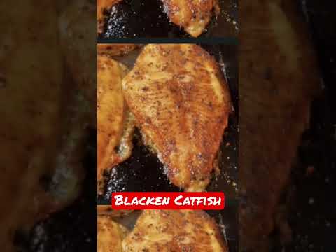 Blacken Catfish on the Griddle! #therollinggrill #shorts