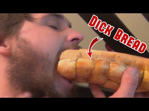 MAN TAKES WHOLE DICK OF BREAD