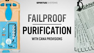 Effective and Proven Water Purification Methods: New Offerings From Cana Provisions