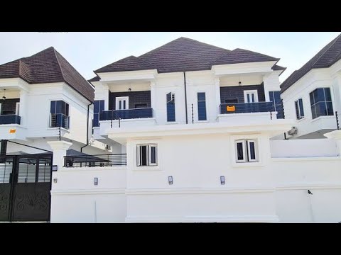 BRAND NEW 4BEDROOM SEMI  DETACHED DUPLEX WITH BQ IN LEKKI#luchiveetv#lagoshouse#lekkihouse#