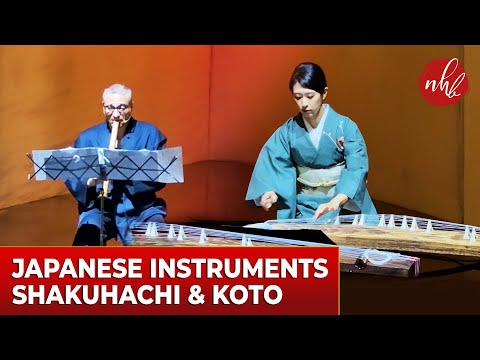 Fusion of Japanese Musical Instruments: Shakuhachi and Koto | TODA Dubai | @tokiwa.music