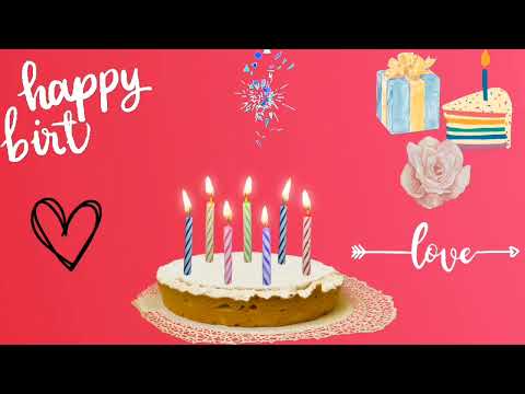 Happy birthday cake with song | #happybirthdaycake #happybirthday #birthdaycake #birthdaysong #fyp