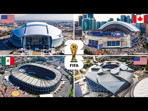 2026 FIFA World Cup Amazing North American Stadiums