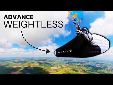 Advance WEIGHTLESS ultralight pod paragliding harness - first impressions review