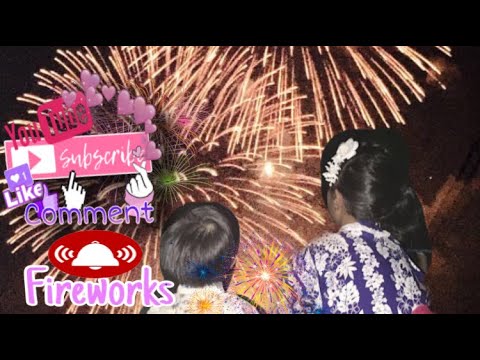 花火　fireworks happy si bunso🌟✨🎇🎆