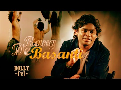 Reminiscing Rang De Basanti -  Song Recording & Music Composition | #ARRahman | #AR-chives 💛