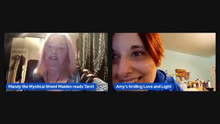 Mandy the Mystical reads with Amy Smiling love and Light. Political reads on Trump, China & Putin.