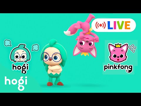 LIVE 🔴｜NEW ✨ Hogi Jingle｜2024 Best Nursery Rhymes & Learn Colors｜Hogi Colors｜Hogi Pinkfong